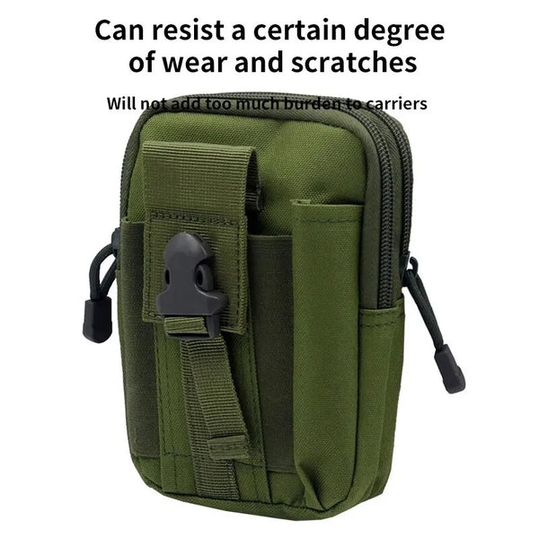 Outdoor Sports Camping Tactical Wallet Male 5.5/6 Inch Waterproof Mobile Phone Bag Wearing a Belt Running Bag.   4.8   84 Reviews
