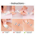 40/120Pcs Invisible Face Stickers V Shape Neck Eye Double Chin Lift Tapes Patch for Ladies Christmas Holiday Gifts