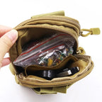 Outdoor Sports Camping Tactical Wallet Male 5.5/6 Inch Waterproof Mobile Phone Bag Wearing a Belt Running Bag.   4.8   84 Reviews