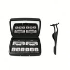 Magnetic Eyelashes Natural Look (No Eyeliner Needed) 3 Magnets Magnets Clusters Double Strips Clip On Easy Reusable (Very Natura