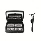 Magnetic Eyelashes Natural Look (No Eyeliner Needed) 3 Magnets Magnets Clusters Double Strips Clip On Easy Reusable (Very Natura
